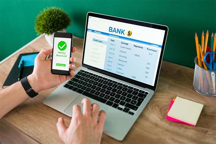 mở tài khoản doanh nghiệp trên Internet Banking
